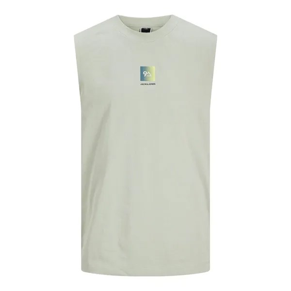 Футболка Jack & Jones Beech Logo sleeveless T-shirt, бежевый