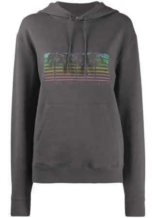 Saint Laurent худи Malibu с принтом