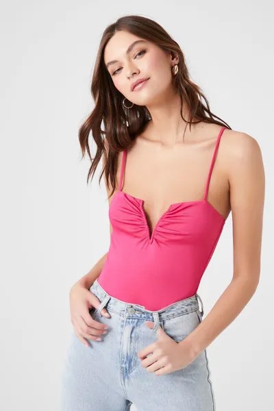 Боди-комбинезон с разрезом на шее Forever 21