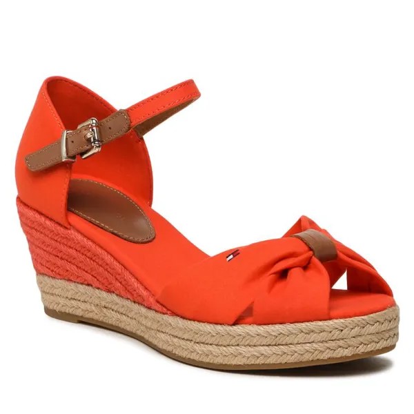 Эспадрильи Tommy Hilfiger BasicOpen Toe, оранжевый