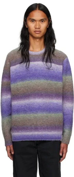 Пурпурный свитер с омбре thisisneverthat