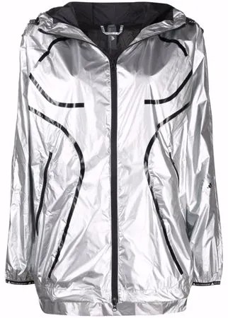 Adidas by Stella McCartney спортивная куртка Shine с капюшоном