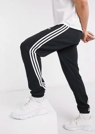 Черные джоггеры с 3 полосками adidas Originals-Черный