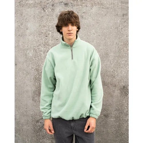 Свитшот Молодость Zip Fleece, размер S, зеленый