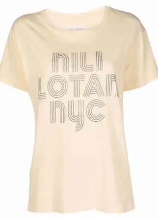 Nili Lotan футболка с логотипом