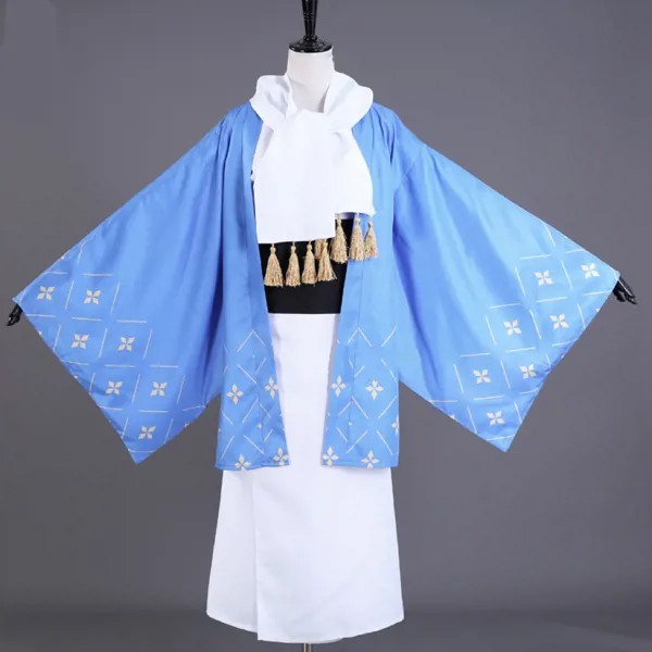 Японские костюмы для косплея YouTuber Virtual VTuber Luxiem Ike Eveland костюмы для косплея Hololive кимоно наряды для мужчин одежда на Хэллоуин