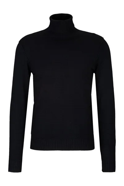 Пуловер Replay Rollkragen Wool Blend Fast Dyed 12 Gg, черный