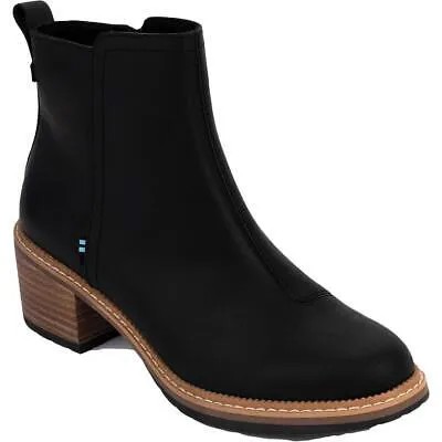 Женские кожаные ботильоны до середины икры Toms Marina BHFO 8741