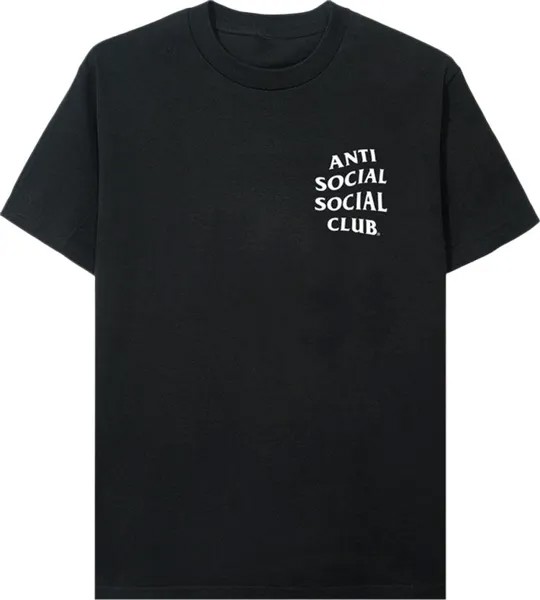 Футболка Anti Social Social Club Mind Games Tee 'Black', черный