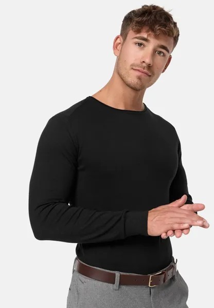 Вязаный свитер GAMAL INDICODE JEANS, цвет black