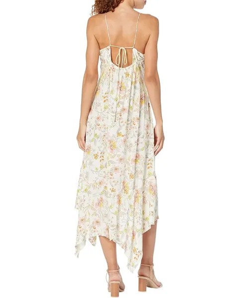 Платье Free People There She Goes Printed Maxi, цвет Ivory Combo