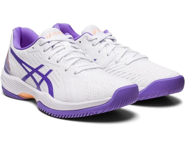 Кроссовки ASICS Solution Swift FF Tennis Shoe, цвет White/Amethyst