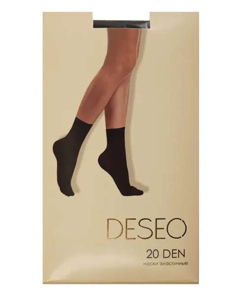 Носки женские DESEO 2.1.1.20.04.17.00159 черные OS