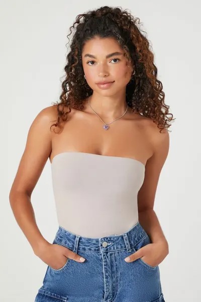 Боди из хлопковой смеси Forever 21