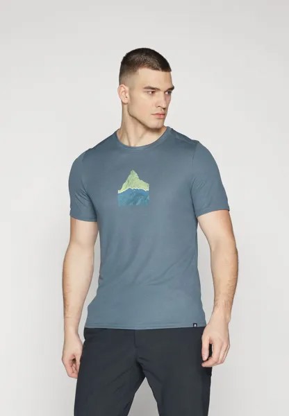 Спортивная футболка CREW NECK MOUNTAIN ODLO, цвет dark slate