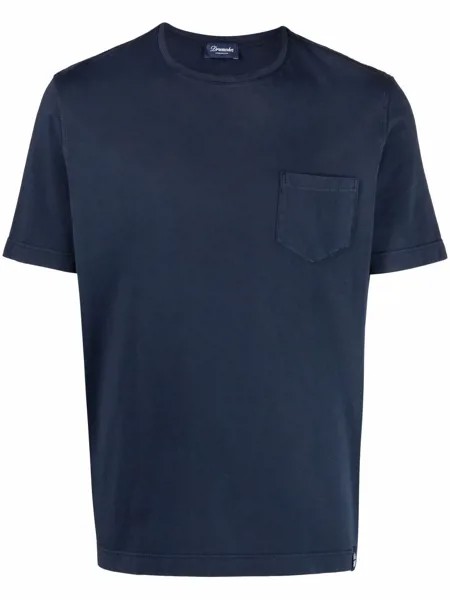 Drumohr футболка с накладным карманом