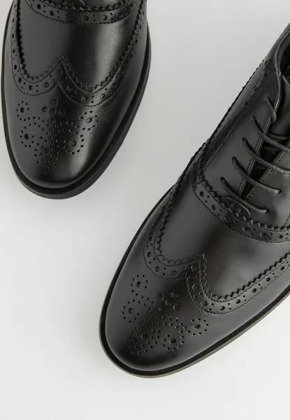 Деловые туфли на шнуровке OXFORD BROGUE Next, черный