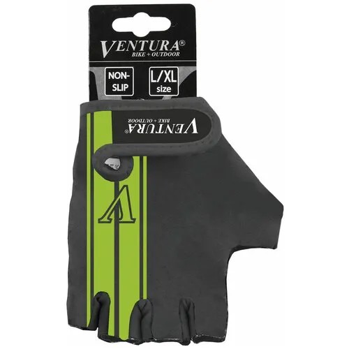 Перчатки Ventura, размер L/XL/XL, черный, зеленый
