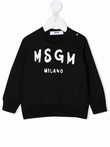 MSGM Kids толстовка с логотипом