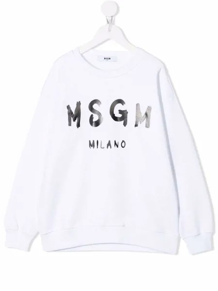 MSGM Kids толстовка с логотипом