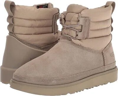 Мужские классические мини-сапоги UGG на шнуровке для холодной погоды, оригинальные в оригинальной упаковке