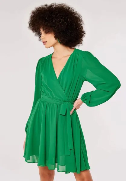 Летнее платье Apricot, зеленое