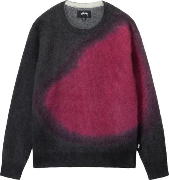 Свитер Stussy Brushed Dot Sweater 'Black', черный