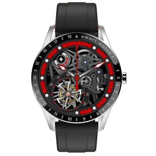 Смарт часы наручные LINWEAR AMOLED 10, круглые умные часы мужские и женские, фитнес браслет с измерением давления, smart watch для андроид и айфона