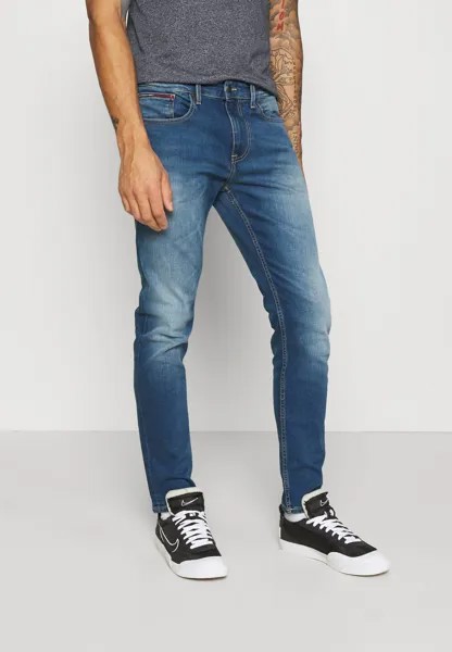 Джинсы приталенного кроя AUSTIN SLIM Tommy Jeans, Уилсон средний синий