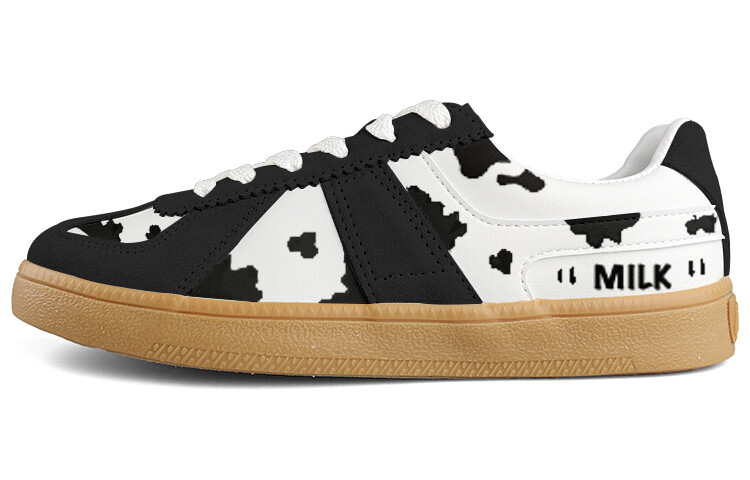 Кроссовки LINING Yunchuan Skateboarding Shoes Women's Low-top White/Black, черный