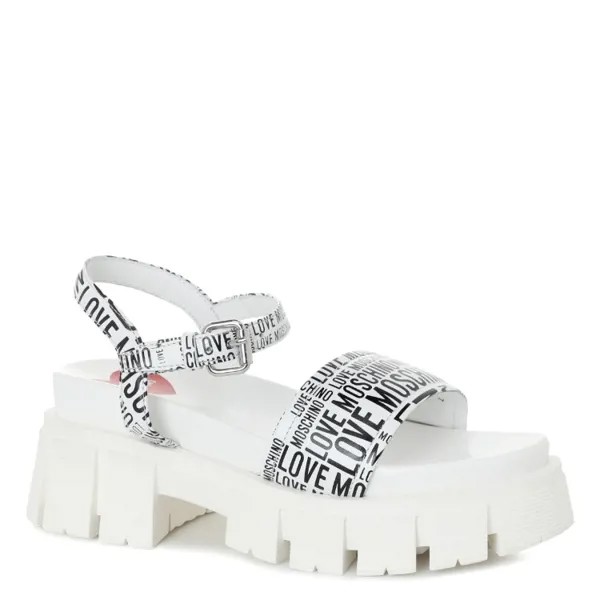 Босоножки женские Love Moschino JA16307G белые 36 EU