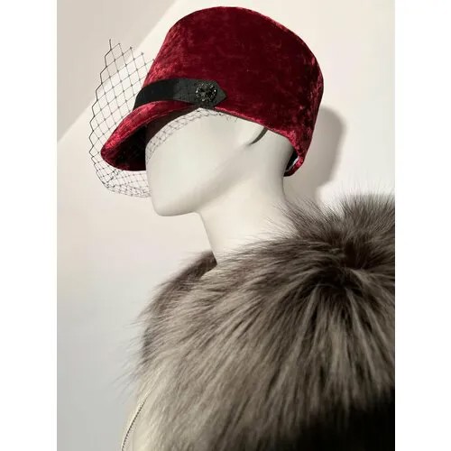 Кепка Valiosa кепки дизайнерское, размер 54/57, красный