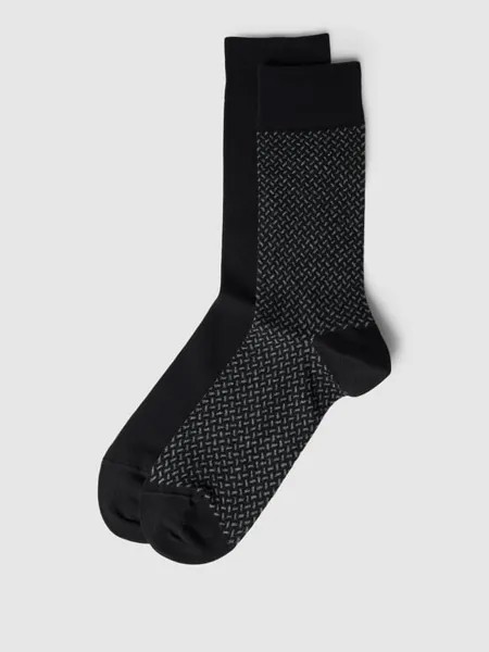 Носки с эластичным наполнением, в упаковке 2 шт Christian Berg, черный
