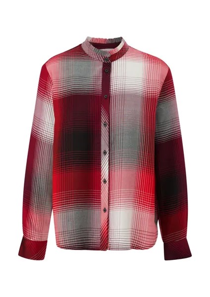 Блуза s.Oliver, цвет Red/Dark Red