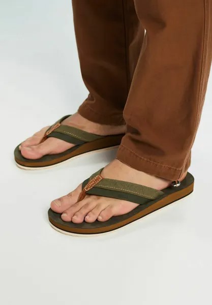 Сандалии Esprit, цвет khaki green
