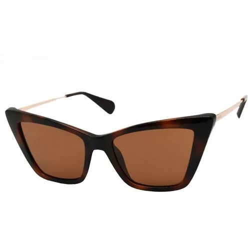 Солнцезащитные очки Max & Co. MO0057/S, черный, бежевый