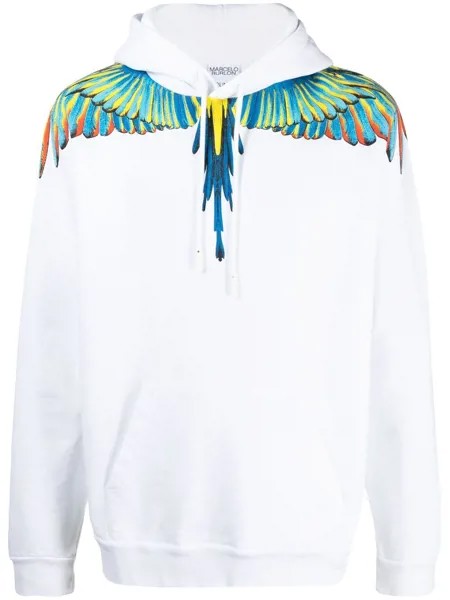 Marcelo Burlon County of Milan худи с принтом Wings