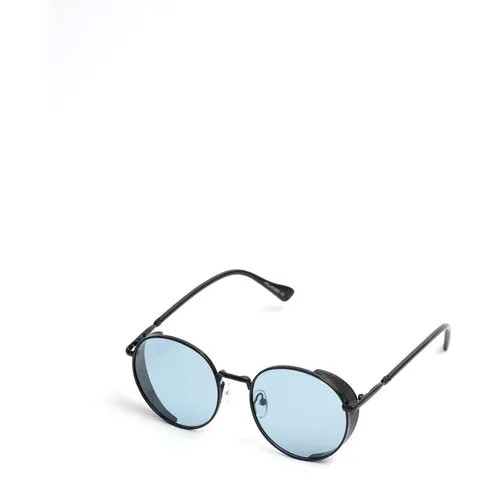 Солнцезащитные очки Polarized, круглые, оправа: металл, спортивные, с защитой от УФ, поляризационные, черный
