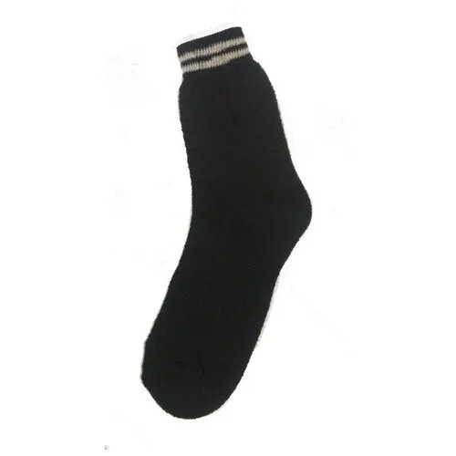 Мужские носки СИБИРЬ, 1 пара, классические, махровые, размер 25, черный