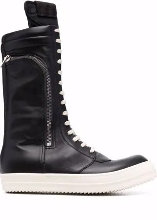 Rick Owens высокие кеды Cargo Basket