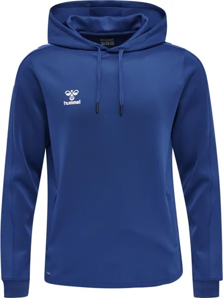 Толстовка Hummel Hoodie Hmlcore Xk Poly Sweat Hoodie, цвет TRUE BLUE