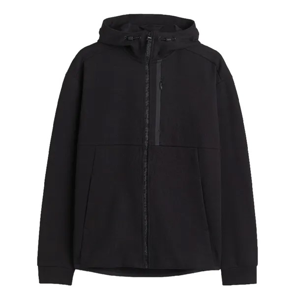 Куртка спортивная H&M Regular Fit, черный