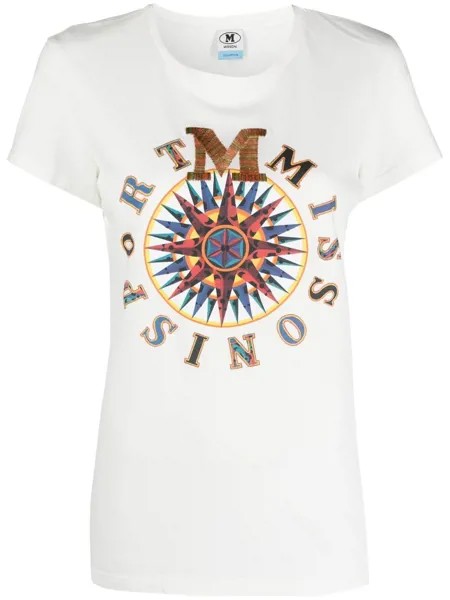 M Missoni футболка с логотипом