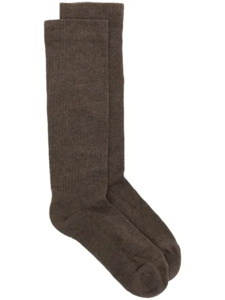 Носки Luxor с логотипом Rick Owens DRKSHDW, коричневый