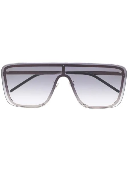 Saint Laurent Eyewear солнцезащитные очки-маска