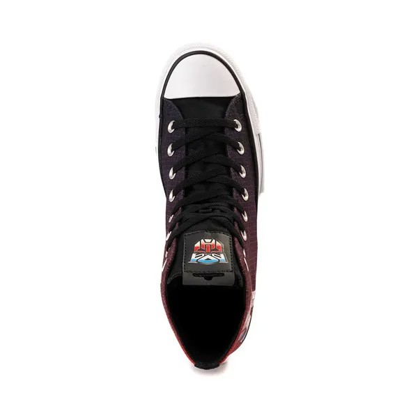 Кроссовки Converse x Transformers Chuck Taylor All Star High-Top Autobots Sneaker, цвет Black/Fever Dream