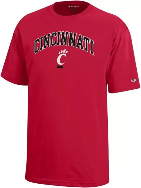 Красная футболка Champion Youth Cincinnati Bearcats