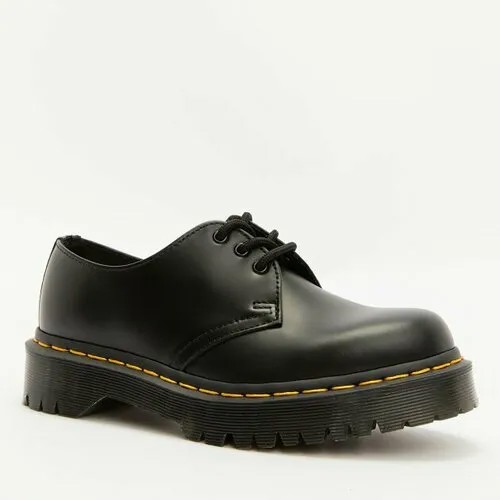 Полуботинки дерби Dr. Martens, размер 40, черный