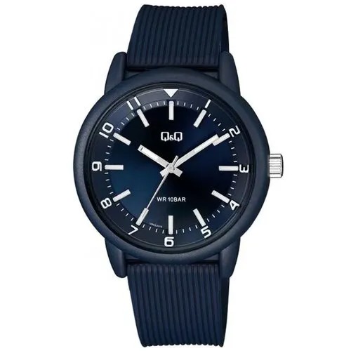 Наручные часы Q&Q VR52-016, синий, черный