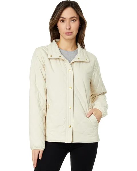 Куртка L.L.Bean Petite Cozy Quilted, цвет Bleached Canvas
